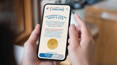 Domino’s is giving away $1 million worth of free Emergency Pizzas to anyone who is still paying student loans.