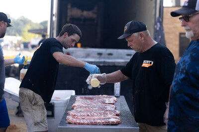 Hunt’s Tennessee BBQ served as the official pitmaster and cooked 17 whole hogs for the festival.