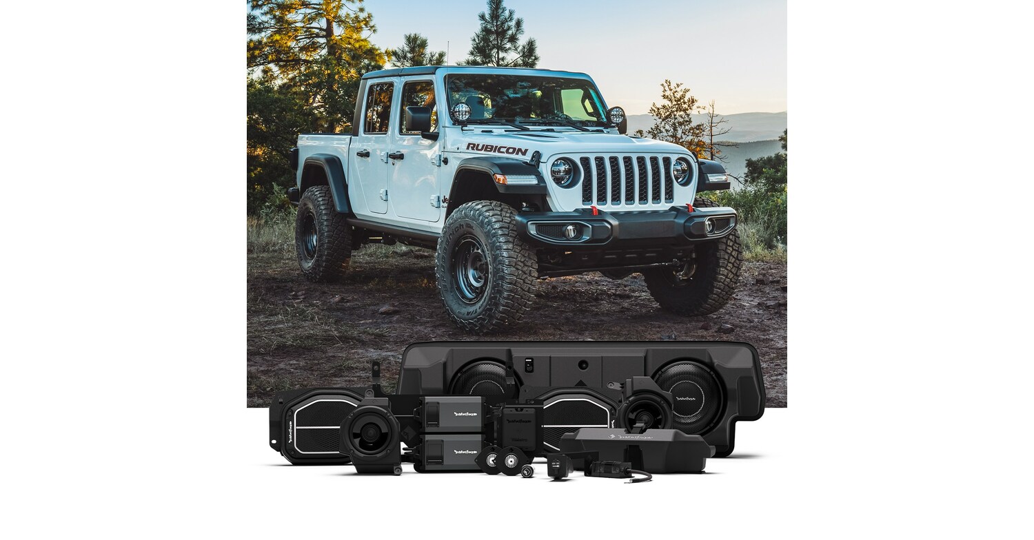 ROCKFORD FOSGATE ENHANCES ADVENTURE WITH ALLNEW COMPLETE AUDIO SYSTEMS