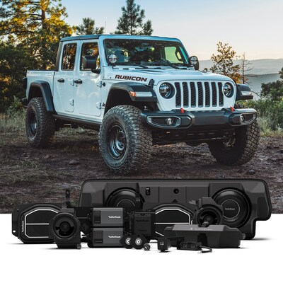 Rockford Fosgate Audio Kit for Jeep Gladiator.
