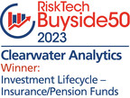 Clearwater Analytics Wins RiskTech Buyside 50 Award for Second Consecutive Year