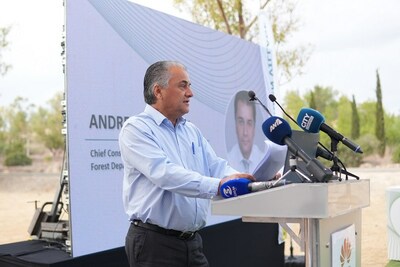 Mr. Andreas Christou, Vice general manager of Cyprus Forest Department