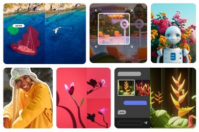 Shutterstock's creative AI-powered editing features provide infinite options to refine and perfect images available in the company’s high-quality library of more than 700 million stock images.