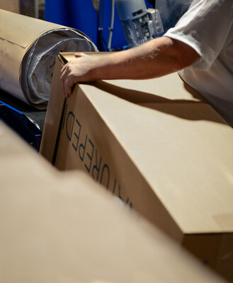 Naturepedic Implements New Kraft Paper Roll-Packing Machine, Preventing 55,000 Pounds of Plastic Waste Each Year