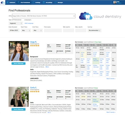 Cloud Dentistry is a workforce management platform focused on the dental industry and poised to transform how practices manage their labor while unlocking new opportunities for dental professionals. By leading Cloud Dentistry's Series B, DIA believes that Cloud Dentistry will transform the dental workforce landscape and become the new standard for workforce management used by dental practices. This partnership marks a significant milestone for both companies.
