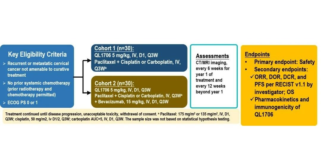 Qilu Pharmaceutical announces the latest results from its clinical study on QL1706, in
