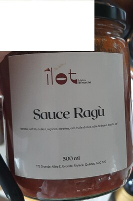 Sauce Rag (Groupe CNW/Ministre de l'Agriculture, des Pcheries et de l'Alimentation)