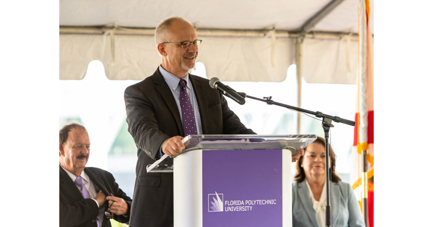 Florida Poly president honored as top business leader on prestigious statewide list