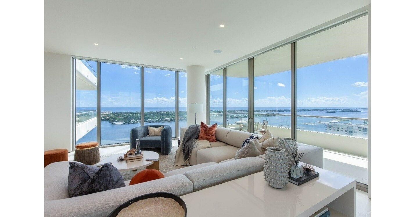 La Clara Condo in West Palm Beach Designed by MarcMichaels Interior