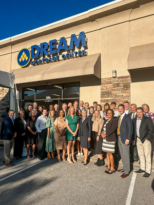 Southern First team and guests at the Dream Mortgage Center's Grand Opening on October 24, 2023.