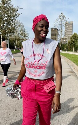 It was a ton of fun to walk with our very own Creative Director, Pinda Romain, as she continues her fight to beat breast cancer.