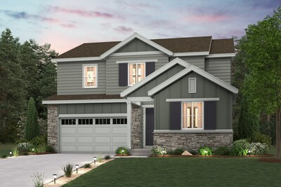 The Aster plan, modeled at Trails at Smoky Hill | New Homes in Douglas County by Century Communities