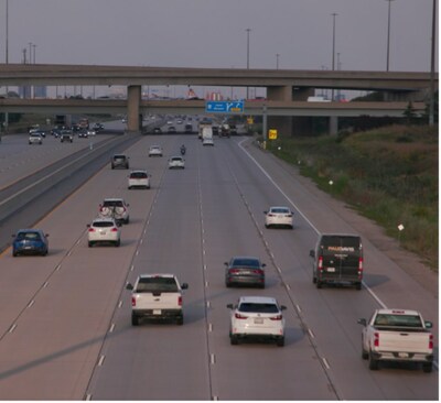 Vehicles on Highway 407 ETR (CNW Group/407 International Inc.)