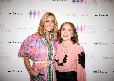 Good Morning America's Lara Spencer, Simone Swink at the Breast Cancer Alliance Annual Luncheon + Fashion Show