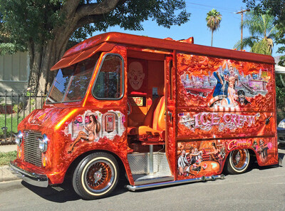 Mr. Cartoon Ice Cream Truck at LA Auto Show