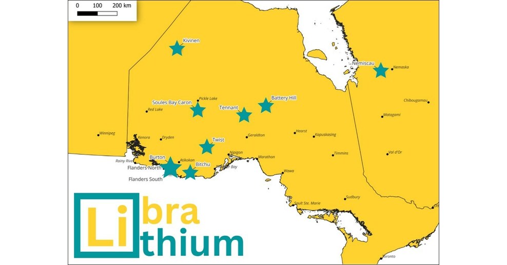 LIBRA LITHIUM CLOSES FINANCING, RAISING GROSS PROCEEDS OF $987,500