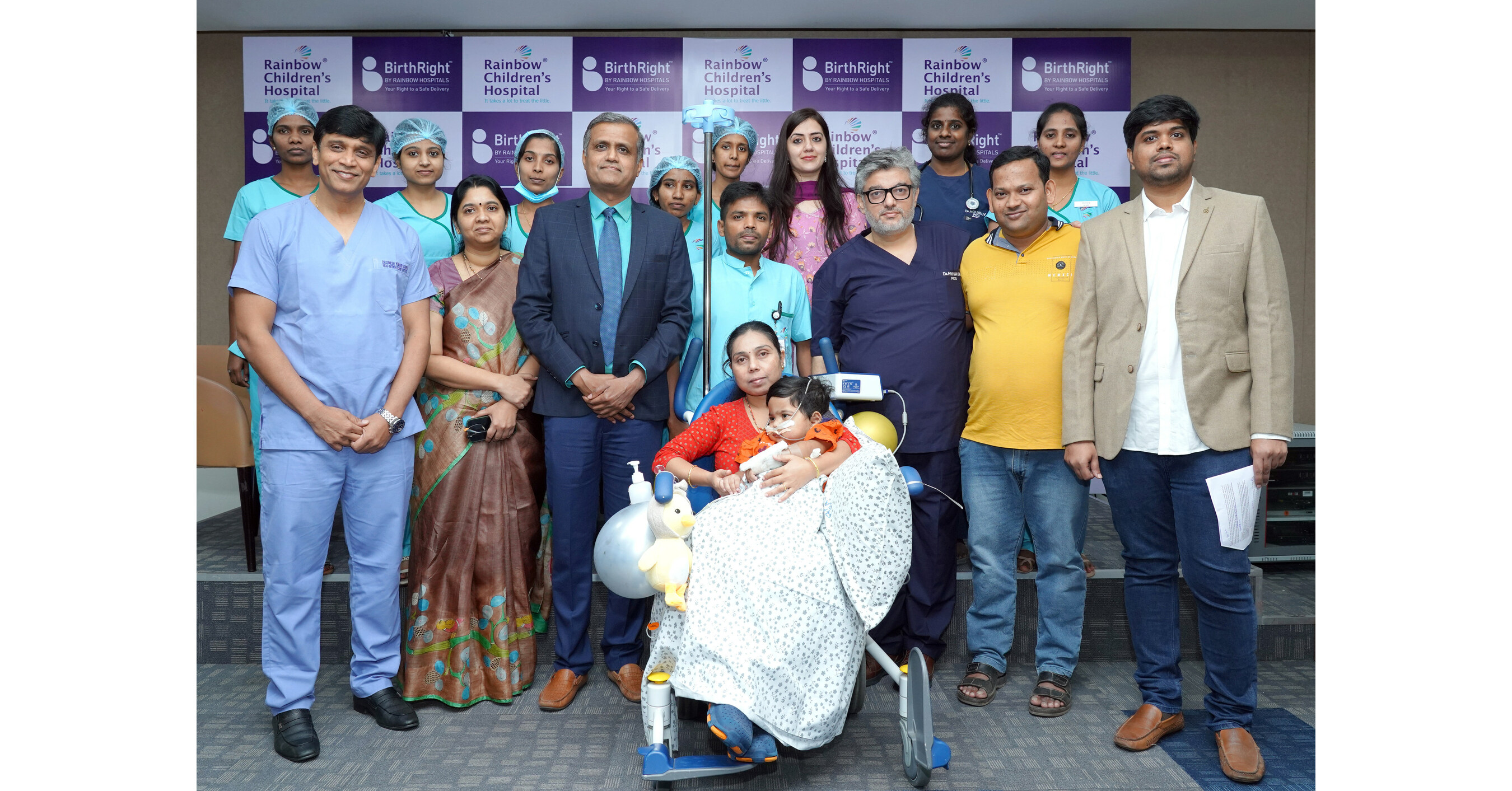 A First for India Rainbow Children's Hospital Saves Baby by Airlifting