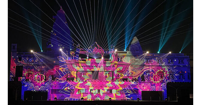 Griffyn Series lights up Sri Krishna Janmabhoomi Temple