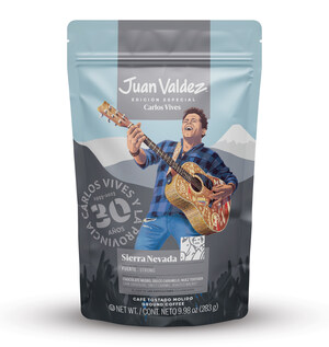 Juan Valdez rinde homenaje a 30 años de carrera musical de Carlos Vives y el orgullo de ser 100% colombianos