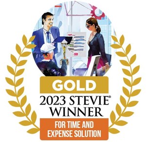 Ultra-Staff EDGE Time Capture Honored with 2023 Gold Stevie® Award for Best Time and Expense Solution