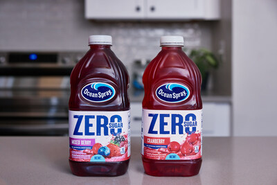 Introducing Ocean Spray® Zero Sugar, A New, Bold-Flavored Juice