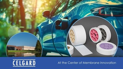 As membranas microporosas revestidas e não revestidas de processo seco Celgard® e Hipore(TM) de processo úmido são usadas como separadores em várias baterias de íons de lítio, utilizadas principalmente em veículos elétricos (EDV) e outras aplicações.