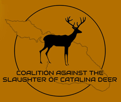Coalition Against the Slaughter of Catalina Deer Logo