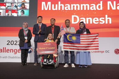 LG Electronics (LG) hosted the finals of the 2023 Global IT Challenge for Youth with Disabilities (GITC) in Abu Dhabi, United Arab Emirates