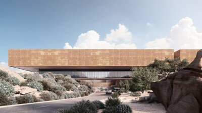 RCU officially announced the winning design for the AlUla International Airport terminal