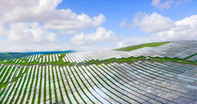 Light Up the Land Where Solar and Hydro Meet at the World's Largest Hydro-Solar Hybrid Power Plant (PRNewsfoto/Huawei)