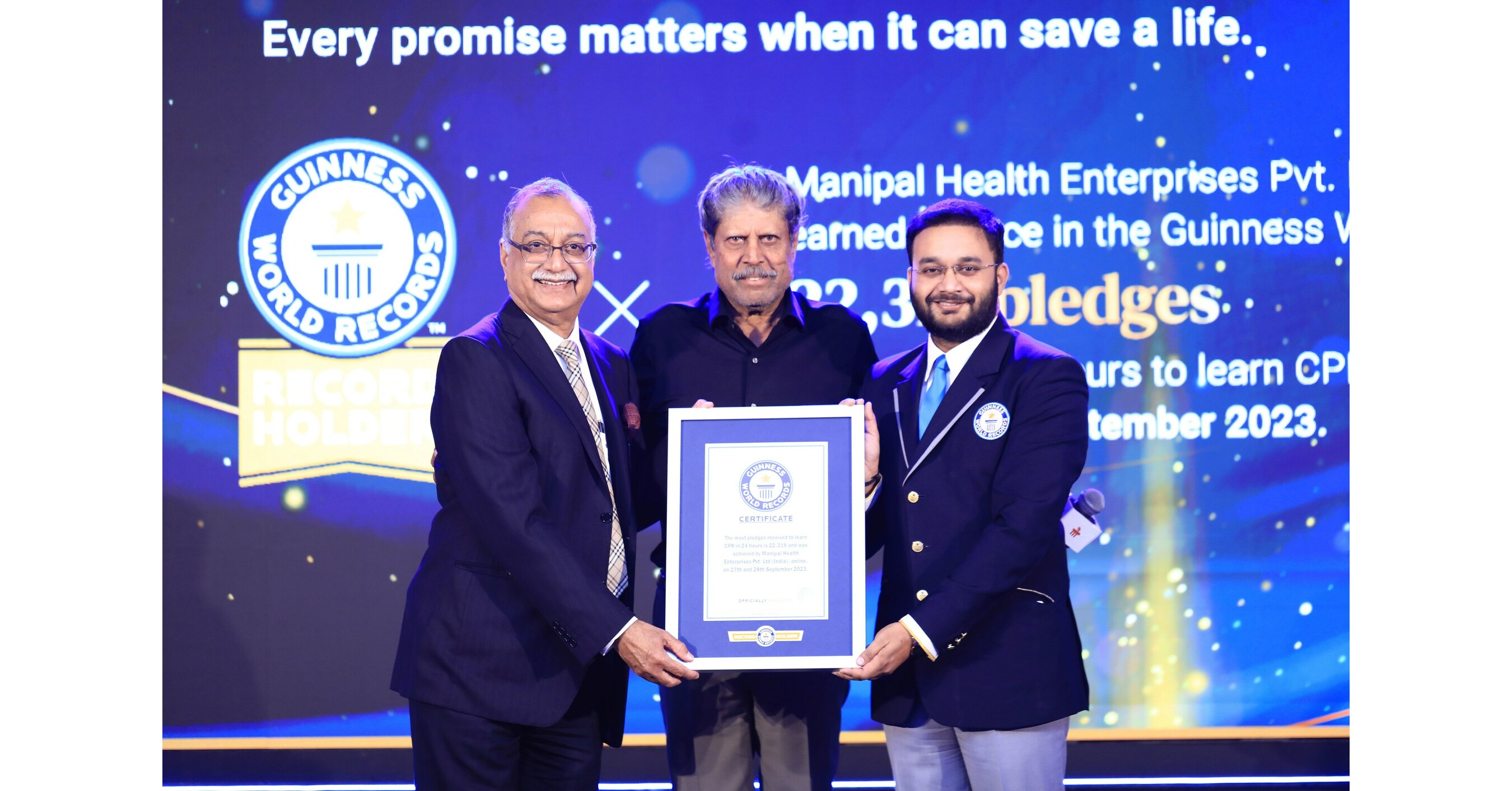 Narayana Health sets Guinness World Record with ECGs - Healthcare