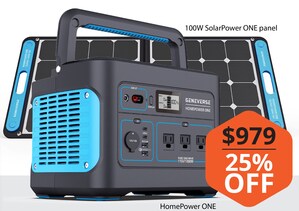 Chip Wade Debuts a Geneverse Solar Power Station Bundle at an Exclusive, Affordable Price on QVC