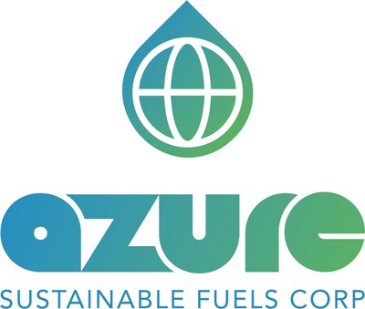 Azure is a privately held corporation solely focused on developing renewable fuels production facilities to provide a significant source of SAF, which is required to meet current domestic and international mandates related to the reduction of CO2 emissions generated by the aviation sector. As a certified drop-in fuel, the use of Azure's SAF in existing jet engines will provide for a reduction of emissions by up to 80% when compared to traditional fossil-based jet fuel. www.azuresf.com (CNW Group/Azure Sustainable Fuels)