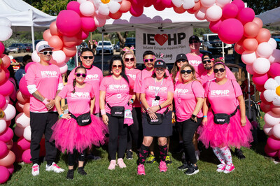 Inland Empire Health Plan went pink in support of the 2023 More Than Pink Walk in Murrieta on Oct. 8, raising more than $10,000 for Susan G. Komen's fight against breast cancer. More than 150 IEHP team members, their family and friends walked the event course.
