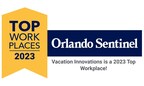 Vacation Innovations Again Named One of Central Florida's Top Workplaces