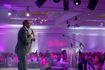 Mathew Knowles speaking at Cayman Islands Breast Cancer Foundation