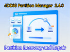 4DDiG Partition Manager 2.4.0 : Your Ultimate Solution for Partition Recovery and Repair