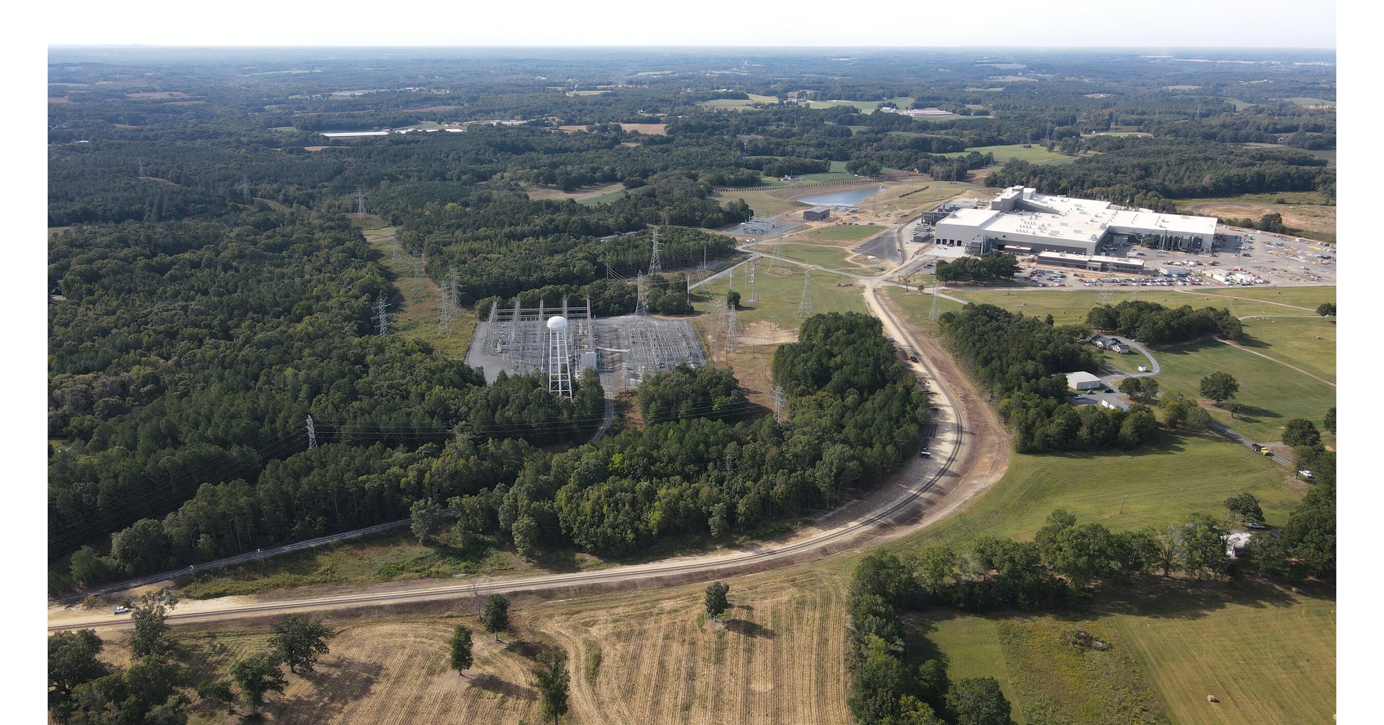 Charlotte Pipe's new facility in Oakboro, NC on the Aberdeen Carolina