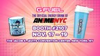 G FUEL is the Official Energy Drink of Anime NYC