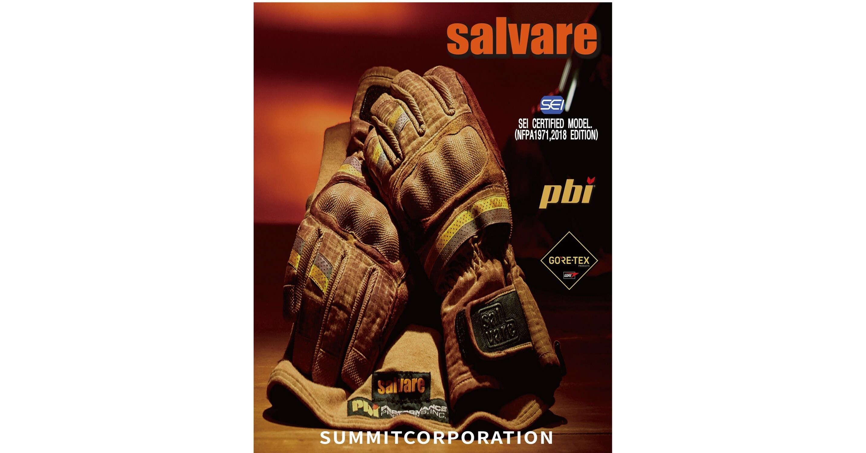 Korean fire safety gear manufacturer, Summit Corporation first