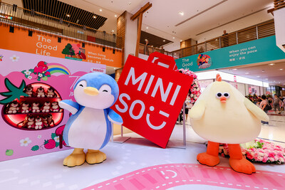 MINISO's beloved characters PENPEN and DUNDUN