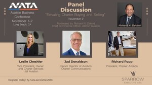 SPARROW Executive Jets Organizes Expert Panel on 'Elevating Charter Buying and Selling' for NATA Aviation Business Conference