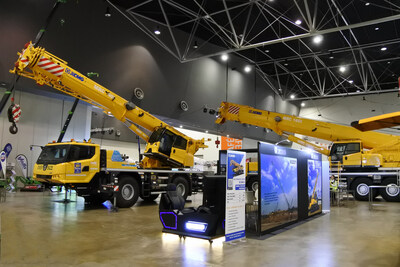 2023 CICA Expo: XCMG Crane Shines with Powerful Showcase. (PRNewsfoto/XCMG Crane)