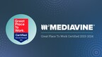 Mediavine Earns Great Place to Work Certification™ for Third Consecutive Year