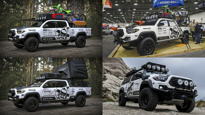 Mod in Japan #MIJTaco 2022 Toyota Tacoma TRD Off-Road at SEMA in the DTE Systems Booth in Central Hall, Booth Number: 23329.