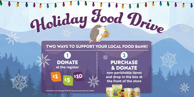 Customers can participate in Natural Grocers' 2nd Annual Holiday Food Drive and Fundraiser through December 31, 2023.