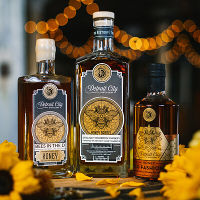 Detroit City Distillery Doubles Production of Annual Honey Bourbon, Adds New Honey Old Fashioned Cocktail and Expands Distribution for Nov. 10 Launch