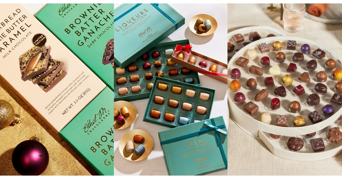 Chocolates gourmet para San Valentín, el lanzamiento de Ethel M