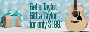 Taylor® Guitars Brings Back Holiday Gifting Opportunity During Its Get One, Gift One Promotion