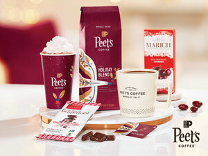 PEET'S BREWS UP HOLIDAY CHEER WITH FESTIVE 'GOOD <em>COFFEE'</em> SURVIVAL GUIDE, HOLIDAY MENU AND MORE